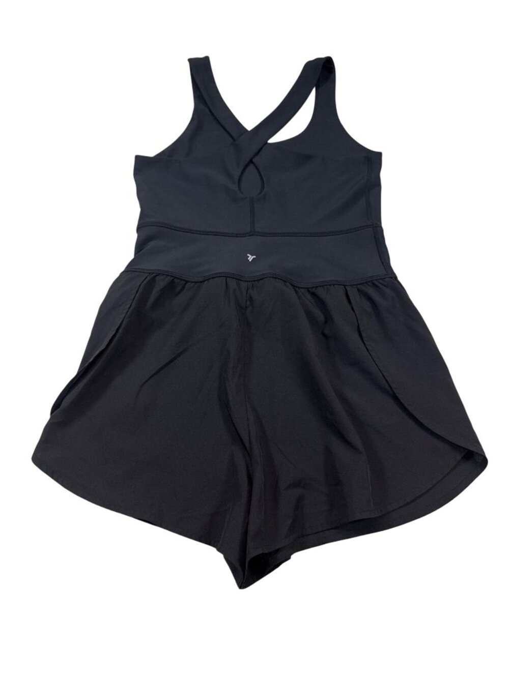 Old Navy Sleeveless PowerSoft 2-in-1 Dolphin-Hem Performance Run Romper (HH465) - Picture 2 of 8